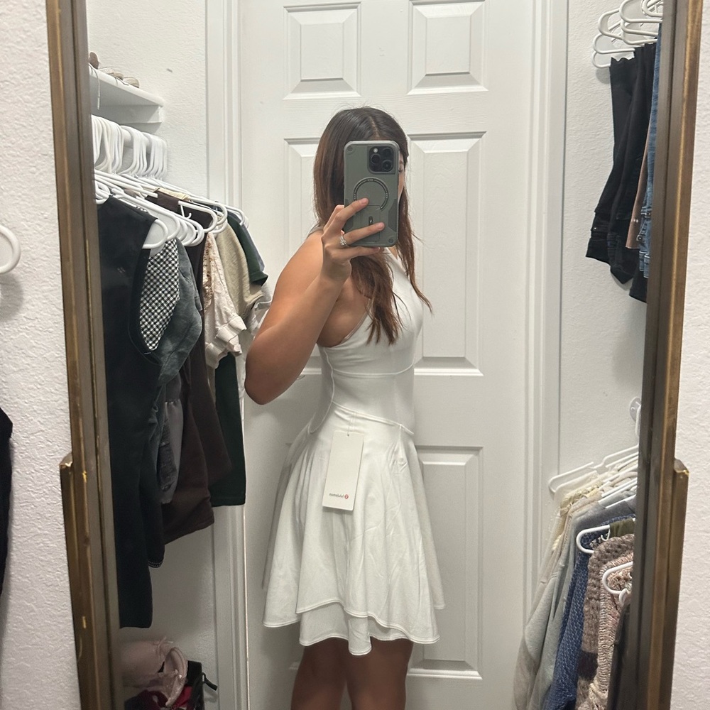 Elegant White Tennis Dress Lululemon